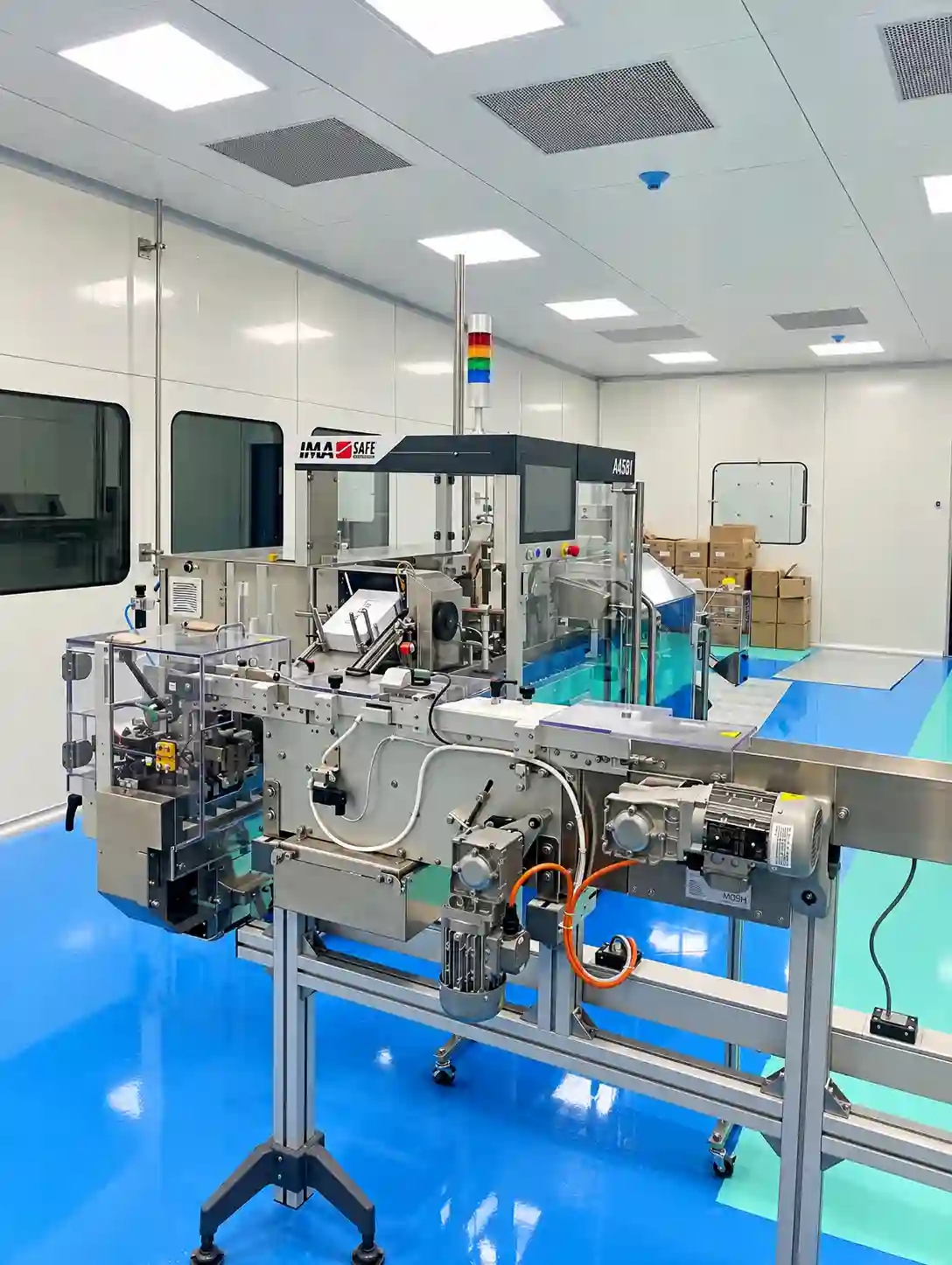 Installation for Coating machine & granulation line & Blinder Slide 1